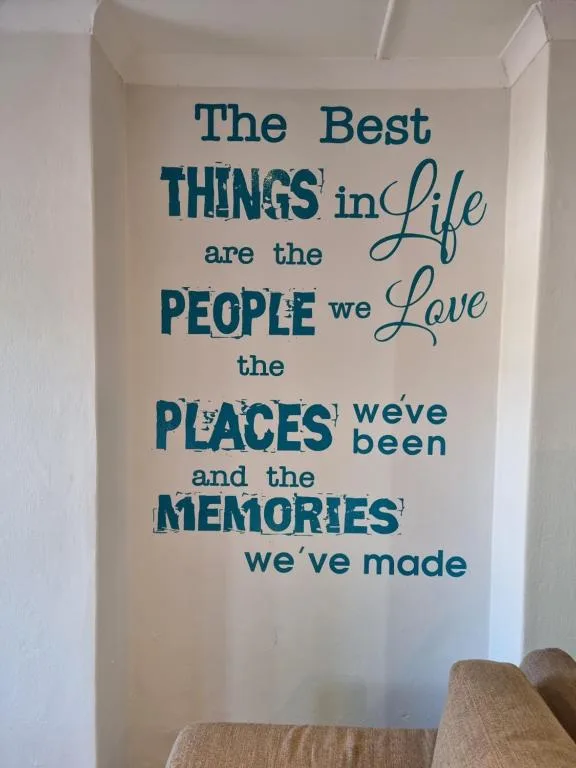 Inspirational wall decal quote about life, people, places and memories